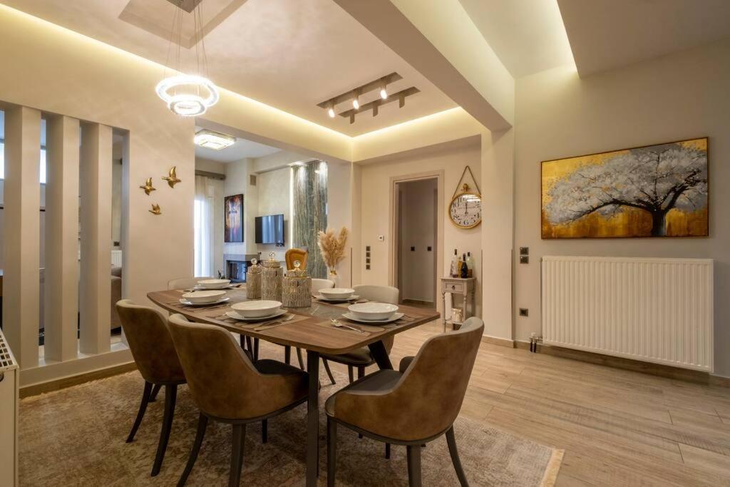 Maison De Luxx A10, Cozy Apartment With Garden In Larissa Exteriör bild
